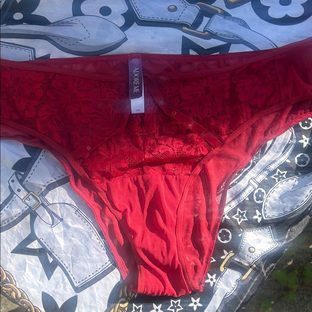 Adore Me Scarlet Sheer Panties